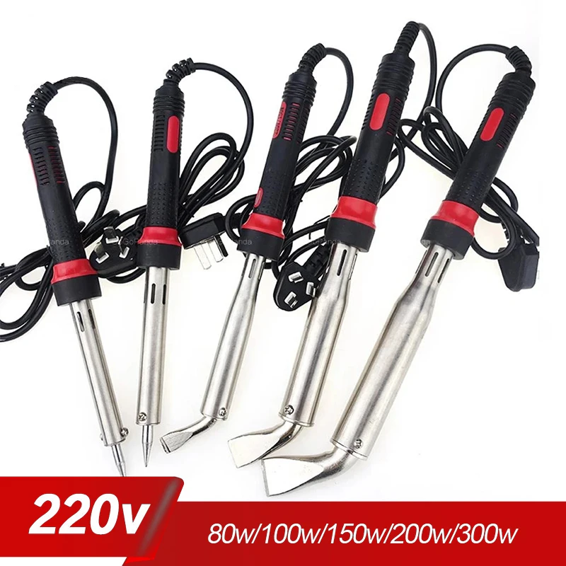 Saldatore Elettrico 220V 150W | Kit Saldatura Alta Potenza | Con Puntale Senza Piombo | Spina UE