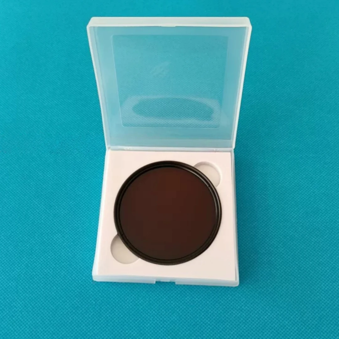 670nm 적색 필터 유리 차단형 광학 유리(IR 사진 촬영용, 산업용) 27 30 37.5 48 49 52 67 77 82mm HB670 RG665
