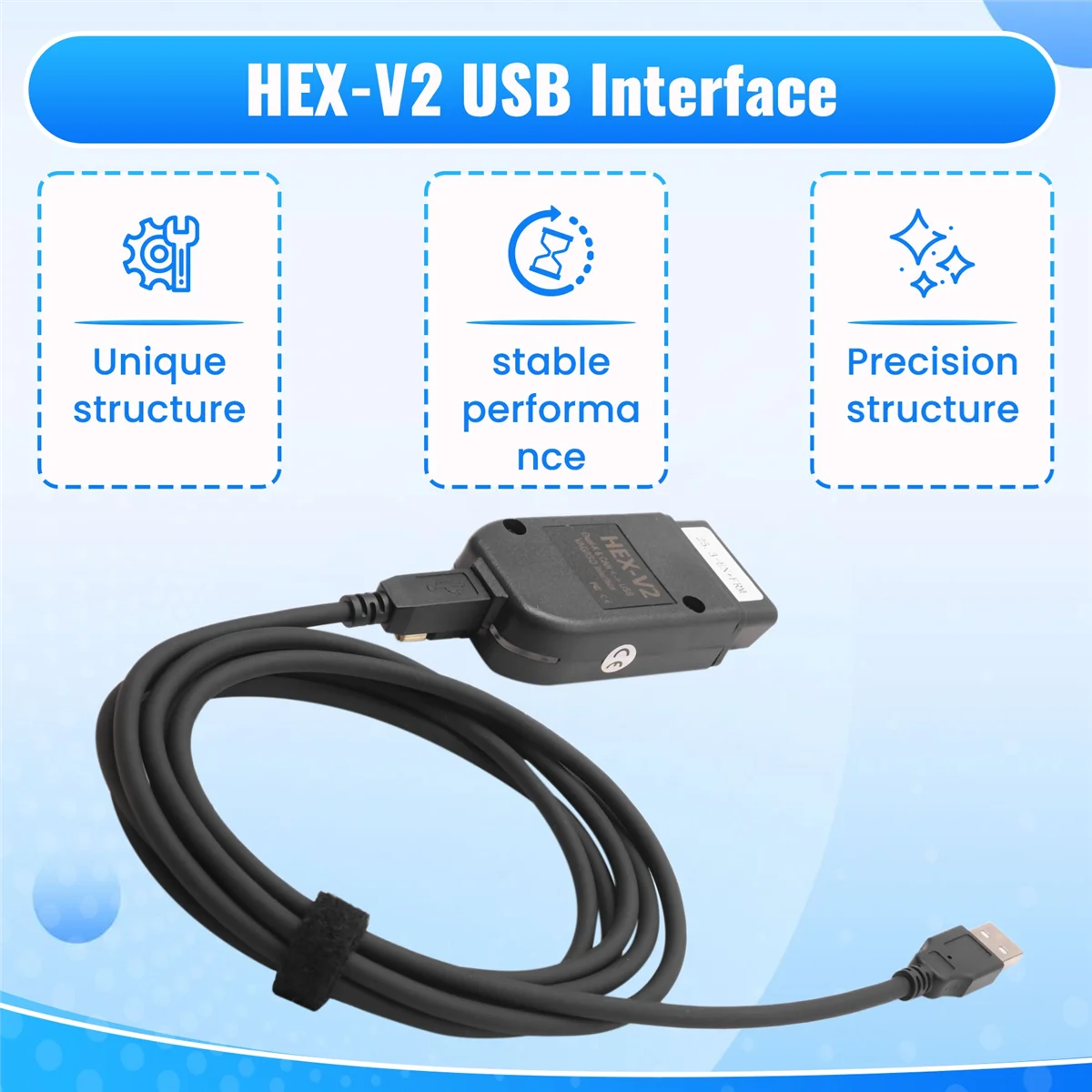 신형 최신 VCDS 25.3 VAG 스캐너 툴 케이블 OBD2 진단 HEX V2 Wesheu VCDS VAG COM (아우디, 스코다, 폭스바겐 차량용)