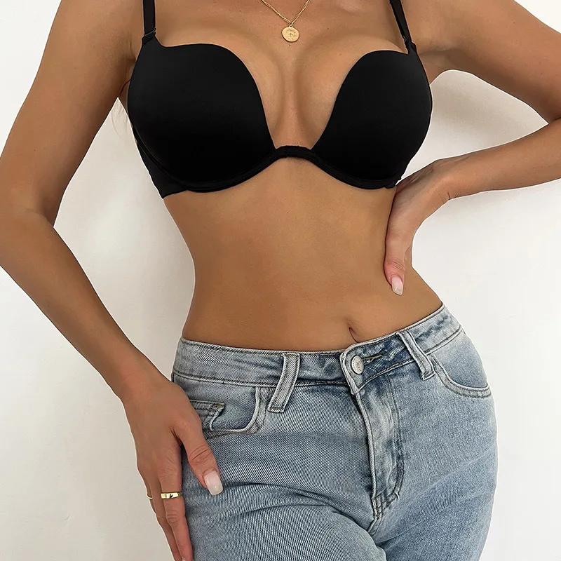 2024 Fashion Women Comfortable Bra And Panty Sets Thin Cup Simple Push Up  Ladies Underwear Sexy Female Brassiere Lingerie Suits - AliExpress