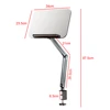 Desk Clamp Book Holder Adjustable Recipe Book Holder Reading Book Bracket for Laptop Tablet Recipe Textbook 6