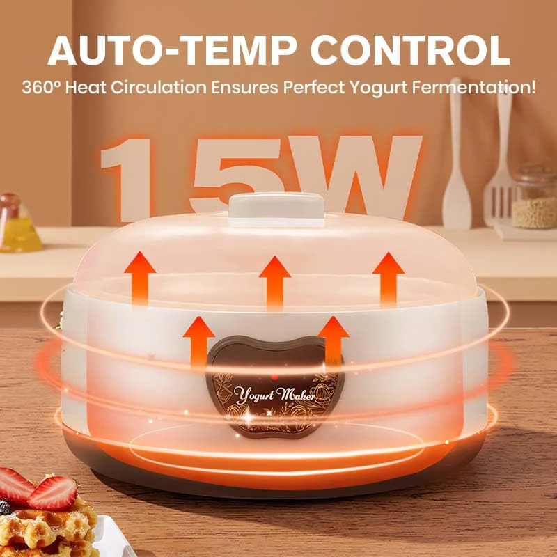 1L Electric Mini Yogurt Maker Automatic Multifunctional Household Rice Wine Maker DIY Yogurt And Natto Fermenting Machine