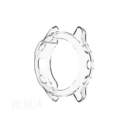 BEHAU Durable TPU Protective Case for Smart Watches - Enhanced Shell & Wristband Accessory (White)