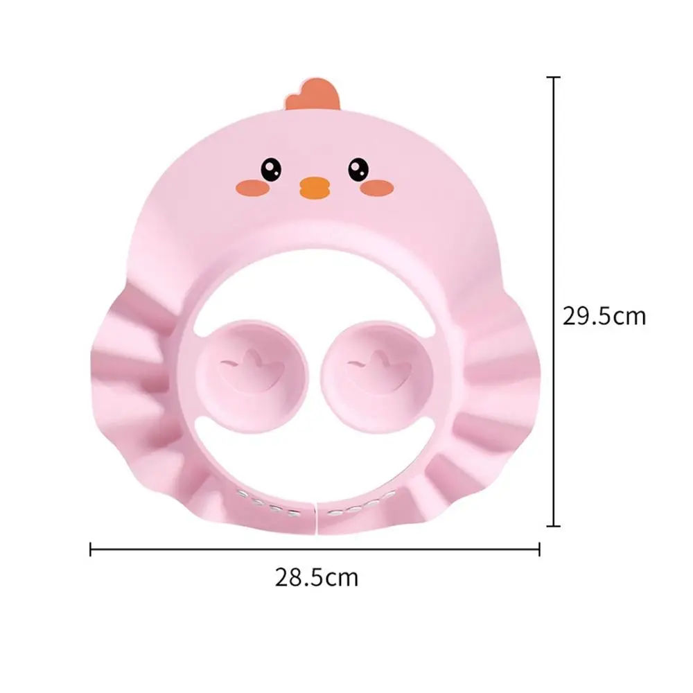 Baby Shower Soft Cap Adjustable Hair Wash Hat for Kids Ear Protection Shampoo Bathing Hair Wash Hat Shampoo Shower Cap