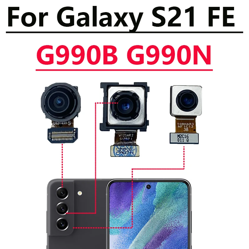 Selfie and Rear Camera Module Flex Parts for Samsung Galaxy S21 FE 5G