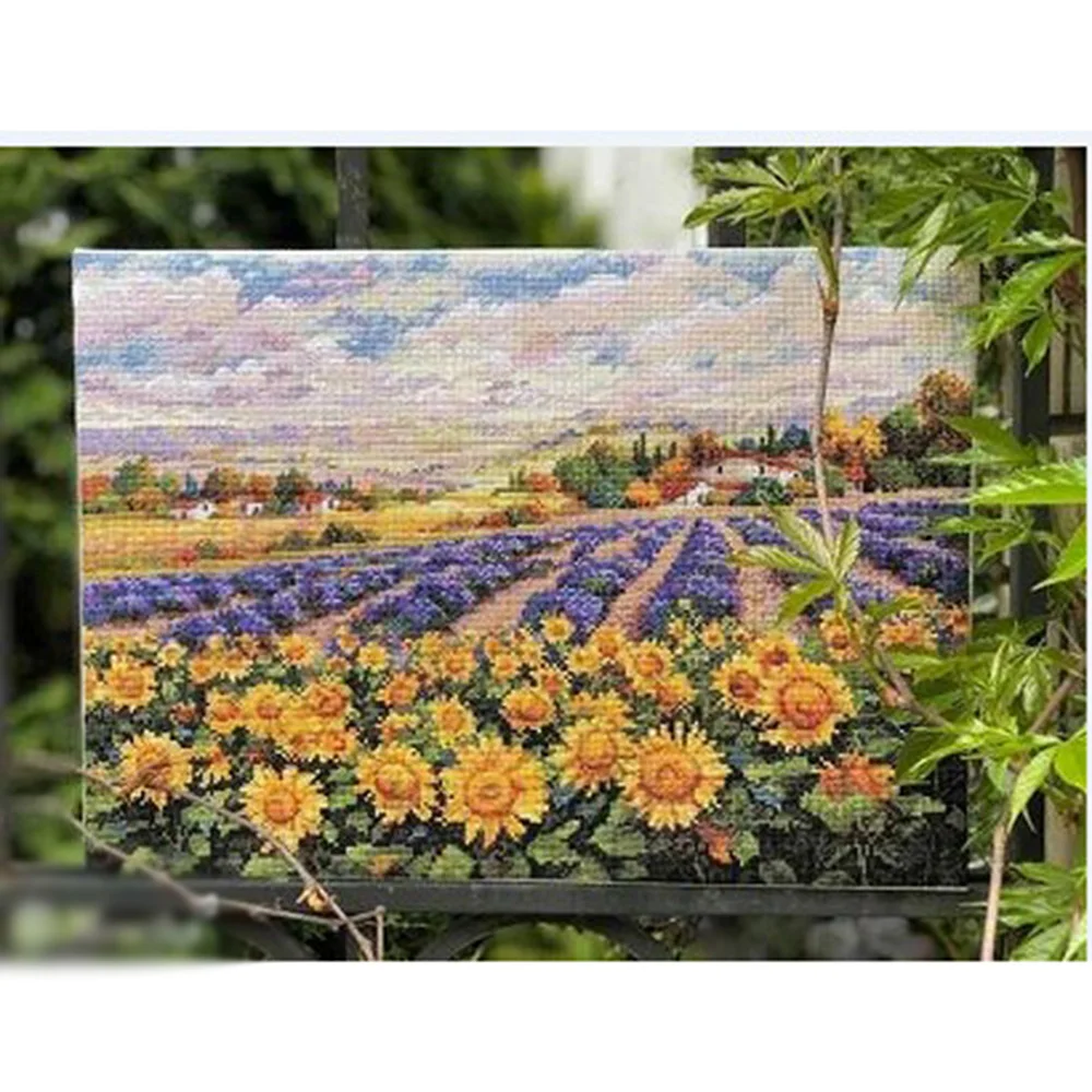 ZZ5177 Für Nadelarbeits-Set NICHT GEDRUCKT Kreuzstich-Malset Kreuzstich-Sets Kreuzstich-Stickerei-Set Sticksets Kreuzstich