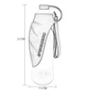 580ml Portable Pet Dog Water Bottle Soft Silicone Leaf Design Travel Dog Bowl For Puppy Cat Drinking Outdoor Pet Water Dispenser 6