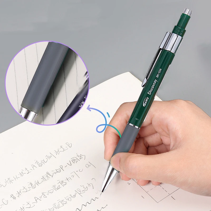 Creative Mechanical Pencil Set 0.5/0.7mm Replaceable Lead Automatic Pencil Office Writing Art Painting Tools Supplies Stationery 4
