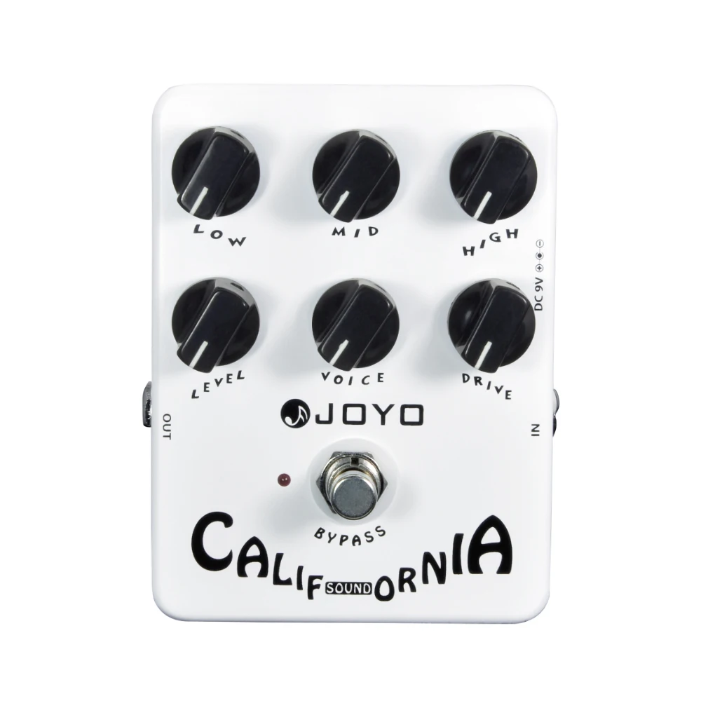 

JOYO JF-15 California Sound Amp Simulator Overdrive Distortion Pedal Rock Tones from OD to Dist for Electric Guitar Effect