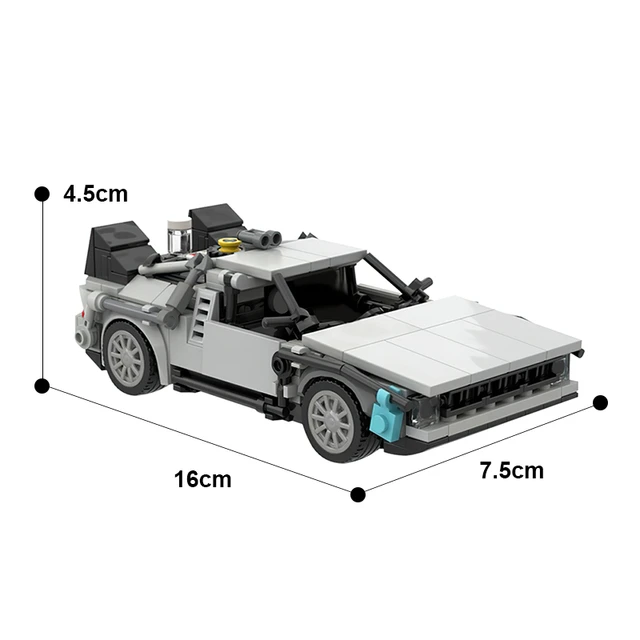 RETOUR VERS LE FUTUR Time Machine DeLorean Lego