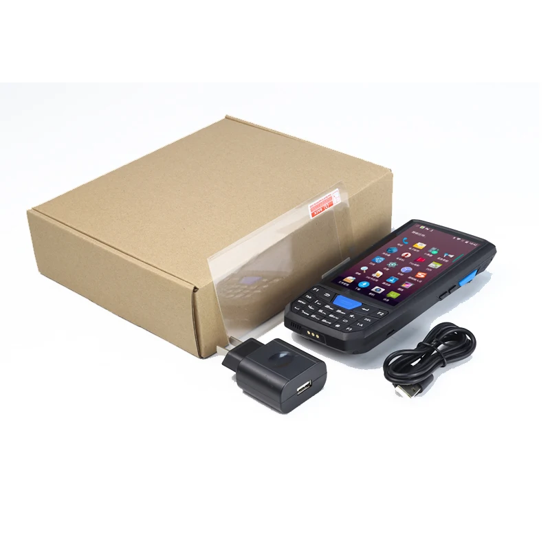 NF4002 Handheld Android PDA Barcode Scanner Charging Cradle Rugged Data Collector Terminal T80