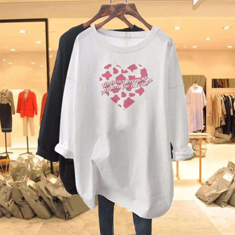 Autumn Winter Long Sleeve Cotton Nursing T-shirt Fashion Print Maternal Woman Breastfeeding Clothes Lactation Top Tees Pregnancy 5