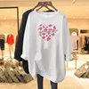 Autumn Winter Long Sleeve Cotton Nursing T-shirt Fashion Print Maternal Woman Breastfeeding Clothes Lactation Top Tees Pregnancy 5