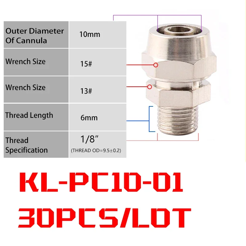 30PCS KL-C10-01