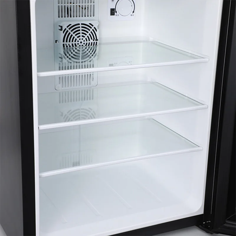 Mini Fridge Cooler 40L Refrigerator Glass Door for Beer Soda or Wine –Small Drink Dispenser Machine 0.3kWh/24H 2