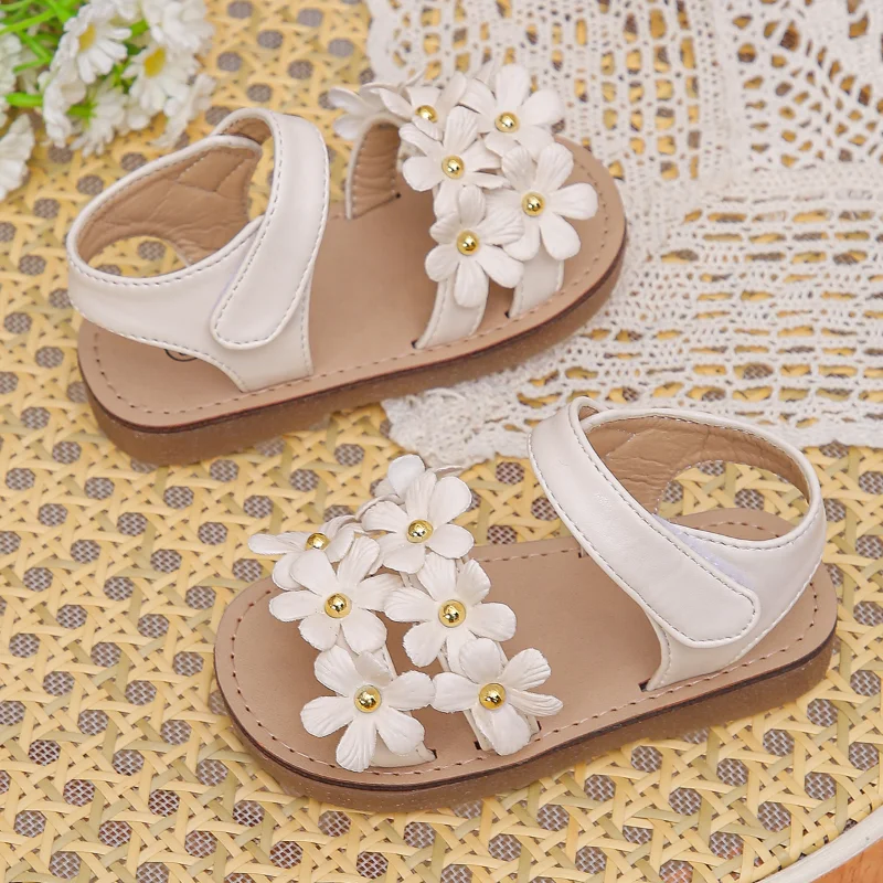 Girls Sandals Children Beach Shoes Korean Version Little Princess Summer Soft Sole Fashion