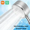 Xiaomi Mijia 304 Stainless Steel Shower Head Handheld High-pressure Bathroom Wall Mounted Water Saving Sprayer Rainfall Shower 2