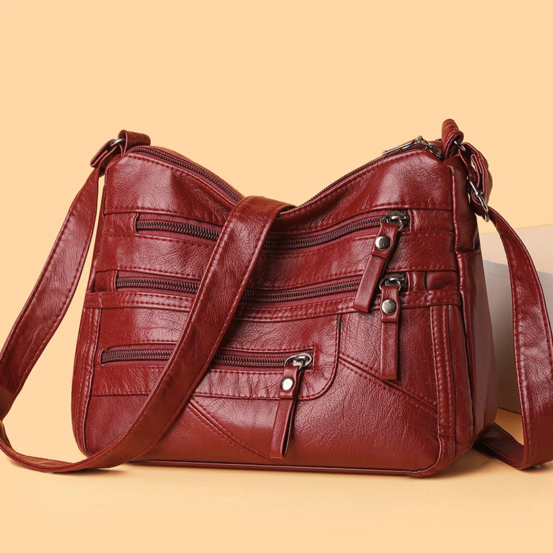 Women's crossbody bag, adjustable shoulder strap, zipper closure, crossbody bag, suitable for travel and leisure