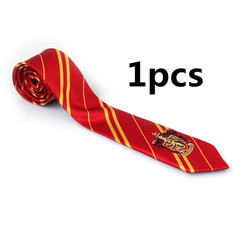SIENTICE 1PCS Harry Potter Ties, Gryffindor Clothing Accessories/Red