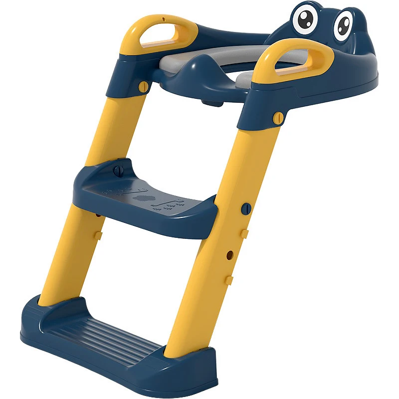 Auxiliary Stair-type Children's Toilet Seat Supplies Infant Baby Ladder Folding Toilet. 5