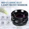 GHORTHOUD 90D Double Aspheric Lens Ophthalmic Lens Indirect Ophthalmic Slit Lamp Lens 6