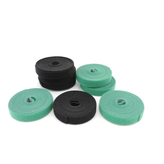 Zöld Növényi Kötés Állítható Tartó Újrahasznosítható Rögzítőszalag Ág Kábelhuzal -Tárolása Otthoni Kerti Kiegészítőkhöz - Image 3