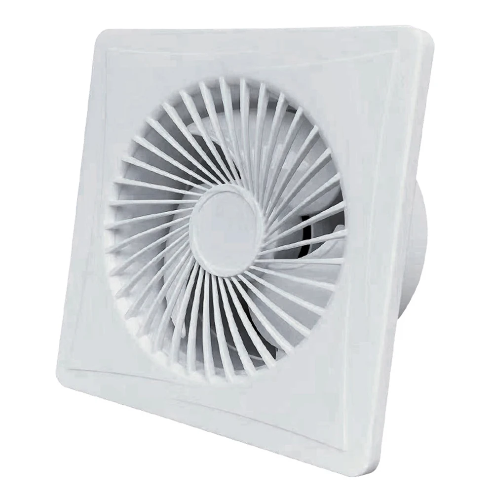 thumbnail image 1 of Soplador de aire de escape solar de 12 V, ventilador de ventilación de alta velocidad, diseño antimosquitos, ventilador extractor para cocina, baño, gallinero o gallinero, 1 of 5
