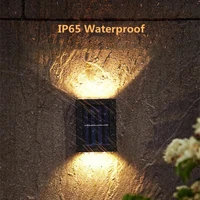 Solar LED Outdoor Light Solar Lighting Sensor Lamp Streetlights Exterior Garden Decoration Garland Waterproof Solar Wall Light 2