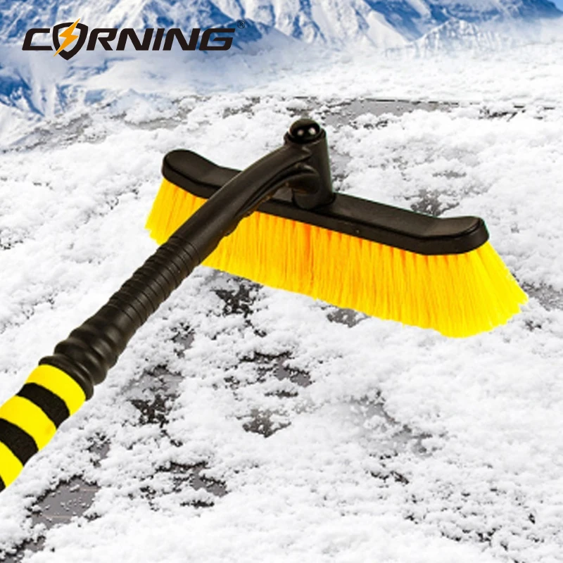 Car Snow Brush Windshield Scraper Cleaning Brushes Ice Removal Defrost Winter Shovel Remover Wash Tools Cleaner Window Squeegee