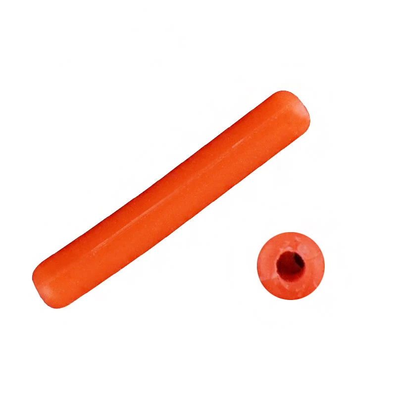 10Pieces Fishing Float Tail Rubber Beans Indicator Bright Visual Bobber Tail Indicator