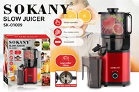Houselin Cold Press Juicer,Extra Large Feed Chute,Easy Clean Self Feeding Effortless for Batch Juicing, High Juice Yield, 800W 2