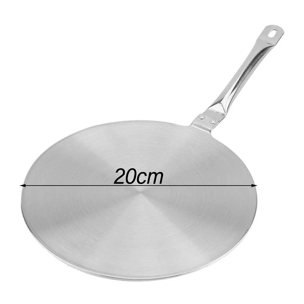 Efficiently Distribute Heat with This 20cm Stainless Steel Diffuser Plate Perfect for Household Use on Gas Stoves