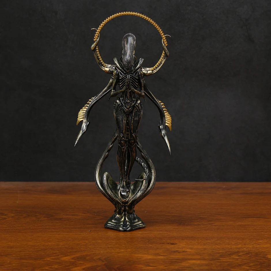 

AVP Alien vs. Predator Alien Xenomorph Buddhism PVC Model Statue Collectible Figure Doll Toy