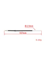 200pcs Ballpoint Pen Refill Cheap ball pens Lead Smooth Writing Wholesale Lot New 0.7mm Ball Red Blue Black Color Tip Office 2
