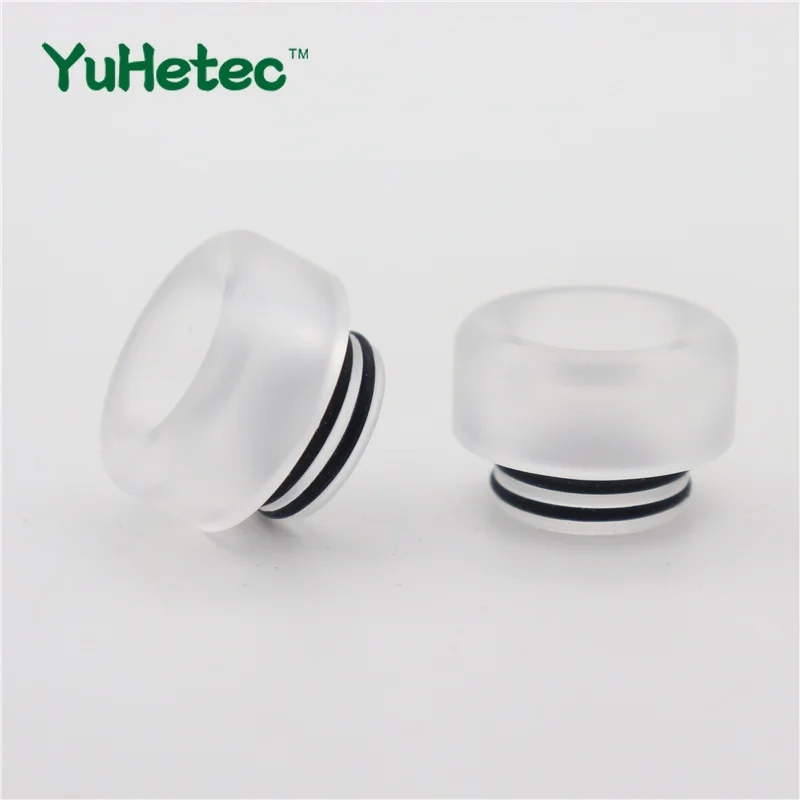 

2pcs Resin 810 Drip Tip White Mouthpiece Small Accessories Heat Resistance New
