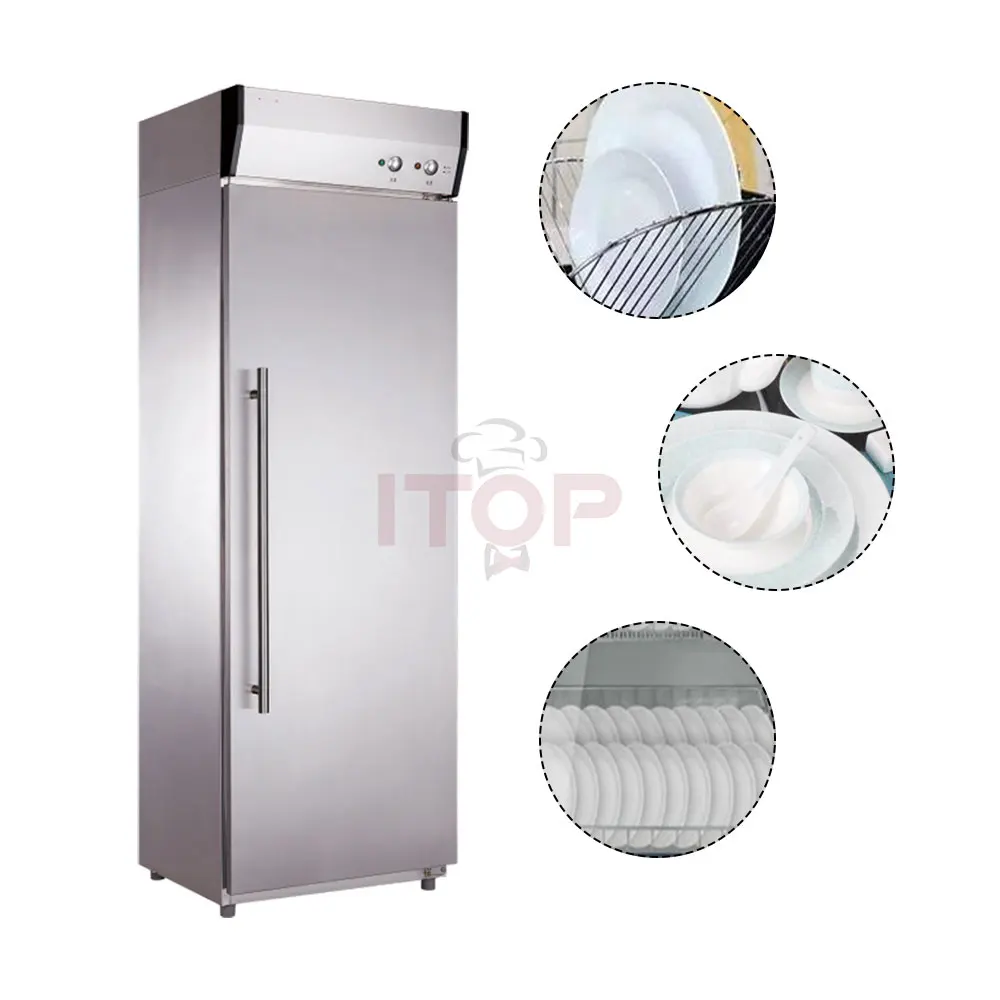 350L High-temperature Infrared Disinfection 1300W New Mobile Thermometry Disinfection Cabinet Sterilizer 5