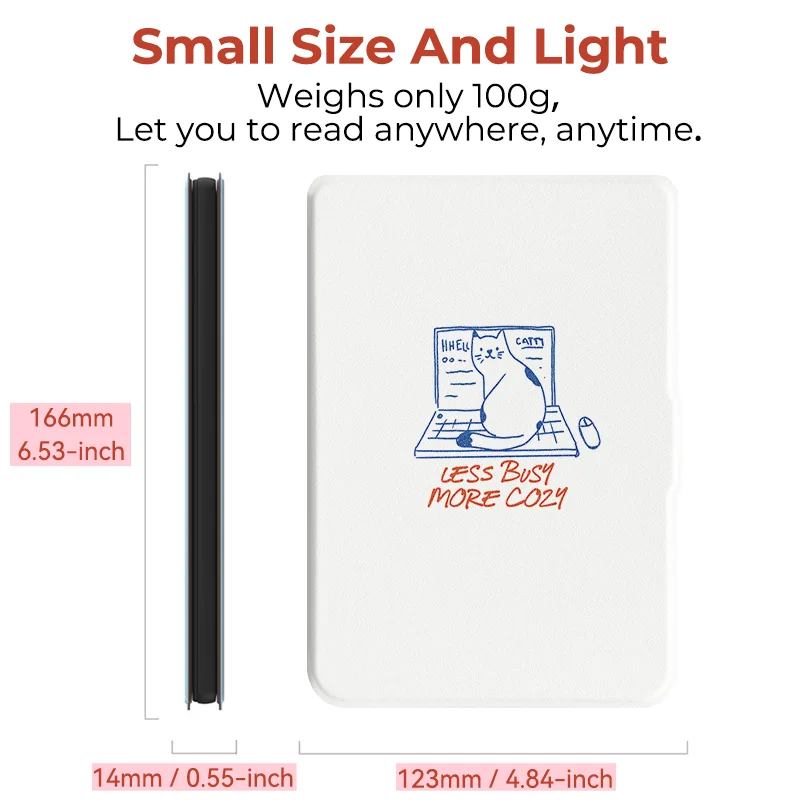 Cat Line Art Illustration 6 Flip Cover with TPU Soft Shell