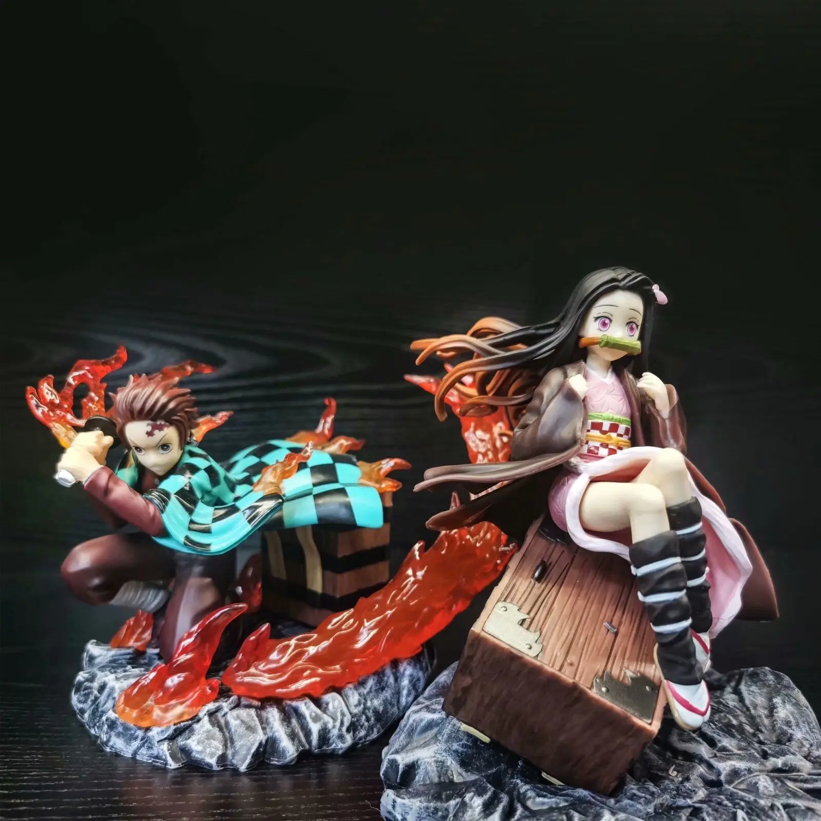 FIGURA DE ACCIÓN DE Kamado Nezuko para adultos, muñeco coleccionable de  Anime de 17cm, modelo GK Kochou Shinobu, Tanjirou Kamado - AliExpress
