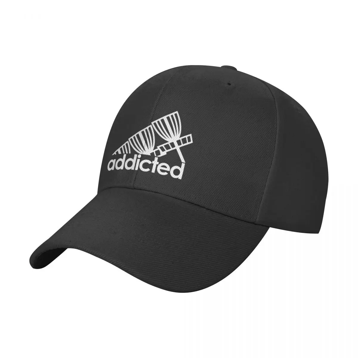 

Addicted Baskets - Funny Disc Golf Baseball Cap Luxury Cap fishing hat Hats Woman Men's