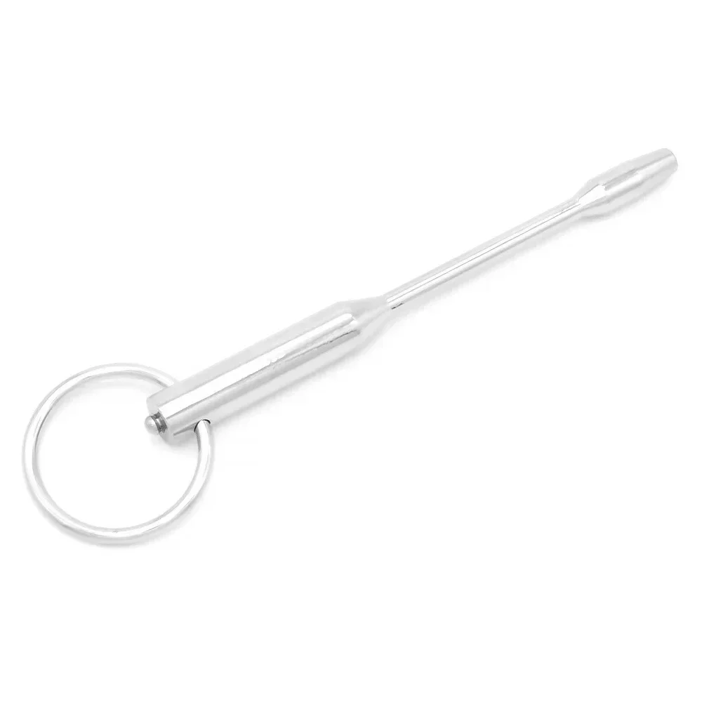 Metal Horse Eye Stick Urethra Bead Electric Shock Urethral Plug Urine Blockage Penis Stimulation Sex Toys For Male