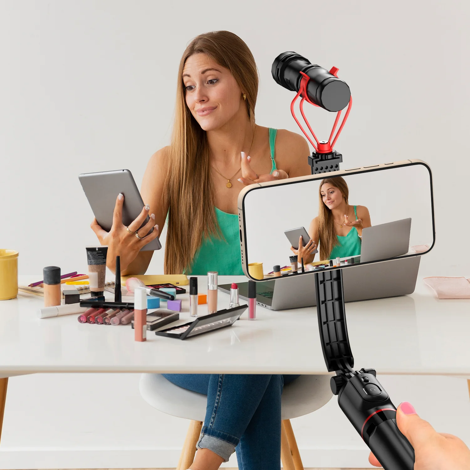 tripod selfie stick L20 Detachable Mount Selfie Stick Tripod Portable Handheld Bluetooth Stand Stabilizer Tripe Holder for Cell Phone