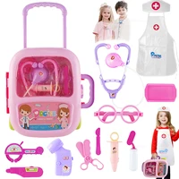 Doctor Play Set Doctor Toys for Kids Pretend Play Medical Tool Toy with Portable Suitcase Educational Toy Gift for Boy Girl 1