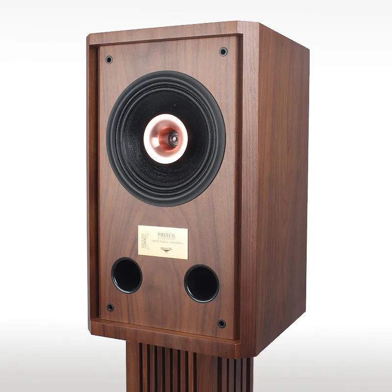 GL-004 Orsefon-PRINCE 8 Inch Coaxial HIFI 100W~190W/8ohm Bookshelf Speaker Passive Audio Desktop Speaker Lossless