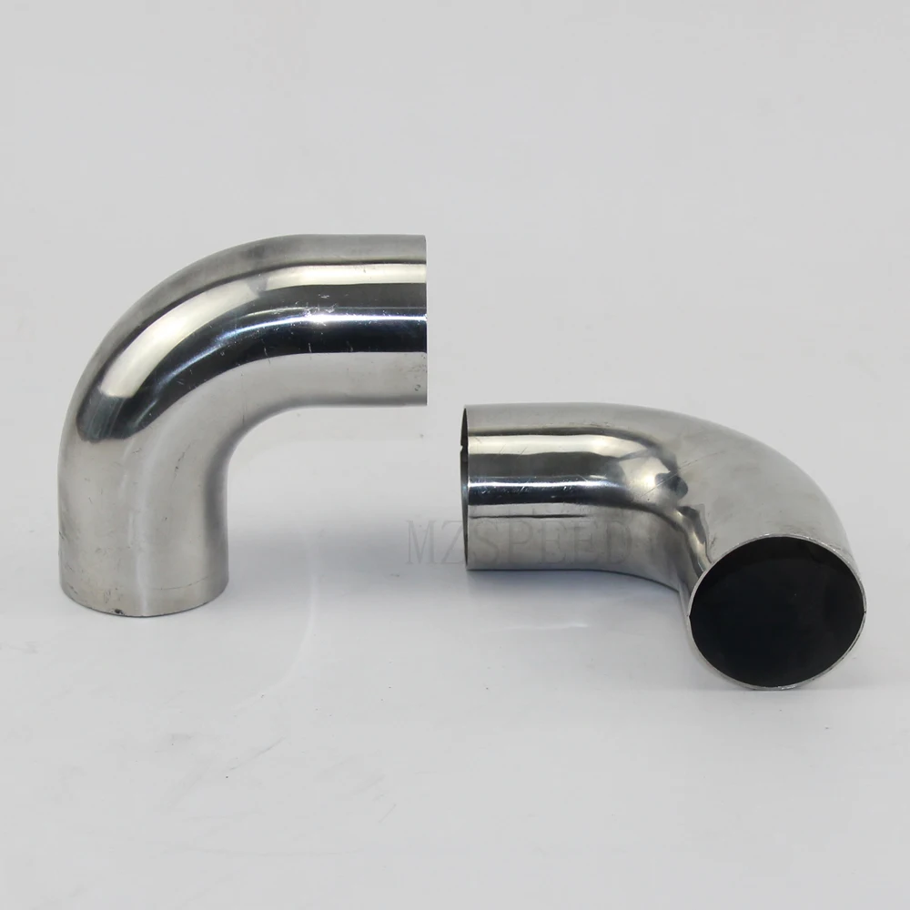 Welding Elbow Fittings Welding Pipe Fittings Welded Elbow Pipe Fitting Round Pipe Fitting 19/25/32/38/51 mm Stainless Steel 304 OD Elbow 90 Degree Welding Elbow Pipe Connection Fittings