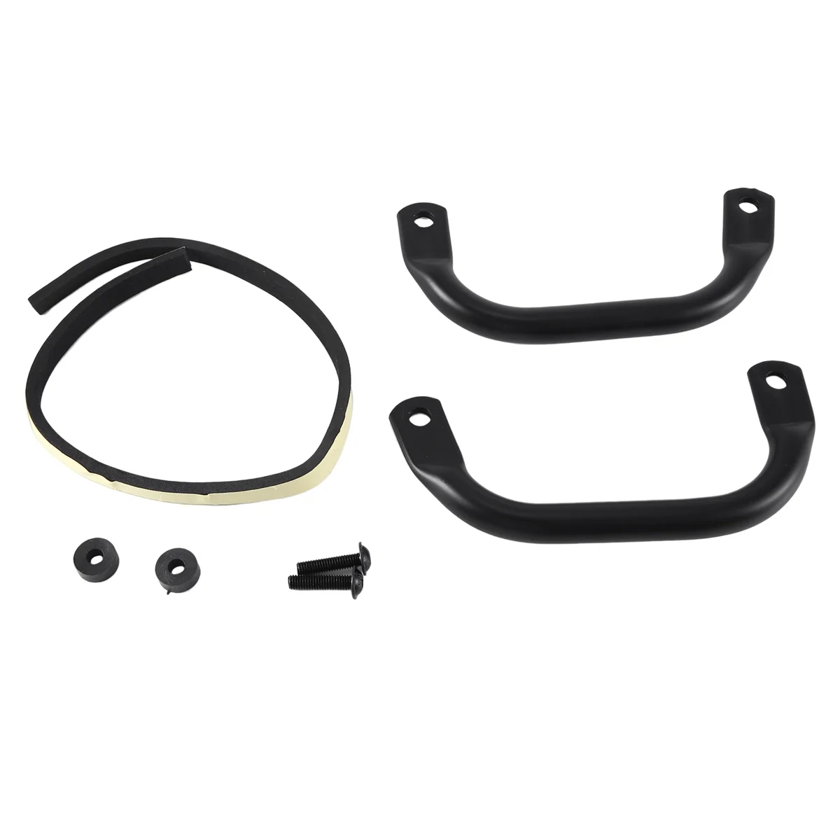 

Motorcycle P enger Rear Grab Handle Seat Hand Handle Grab Bar Rail for Vespa Primavera Sprint 150(Black)