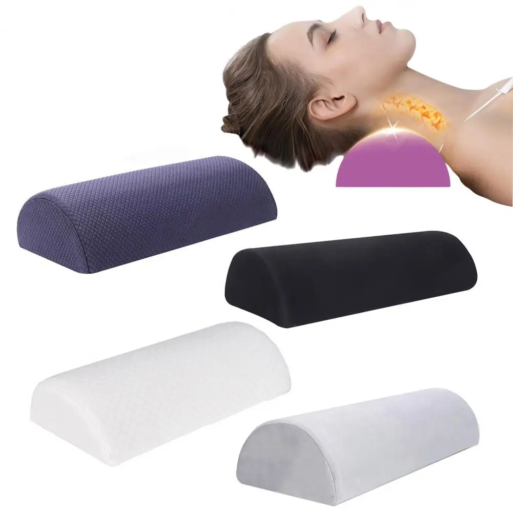 Cuscino A Mezzaluna In Memory Foam – Supporto Lombare Ergonomico Per Schiena, Ginocchia E Testa, Multiuso Per Letto E Ufficio