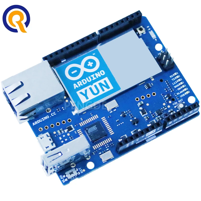 לוח פיתוח מיובא איטלקי מקורי Arduino Yún A000008 AR9331 ATmega32u4 Linux Linino OS