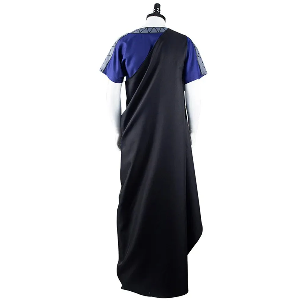Hercules Megara Hades Costume Cosplay dessin animé film tenues hommes femmes Robe Robe perruque Halloween carnaval festa jeu de r - immagine 3