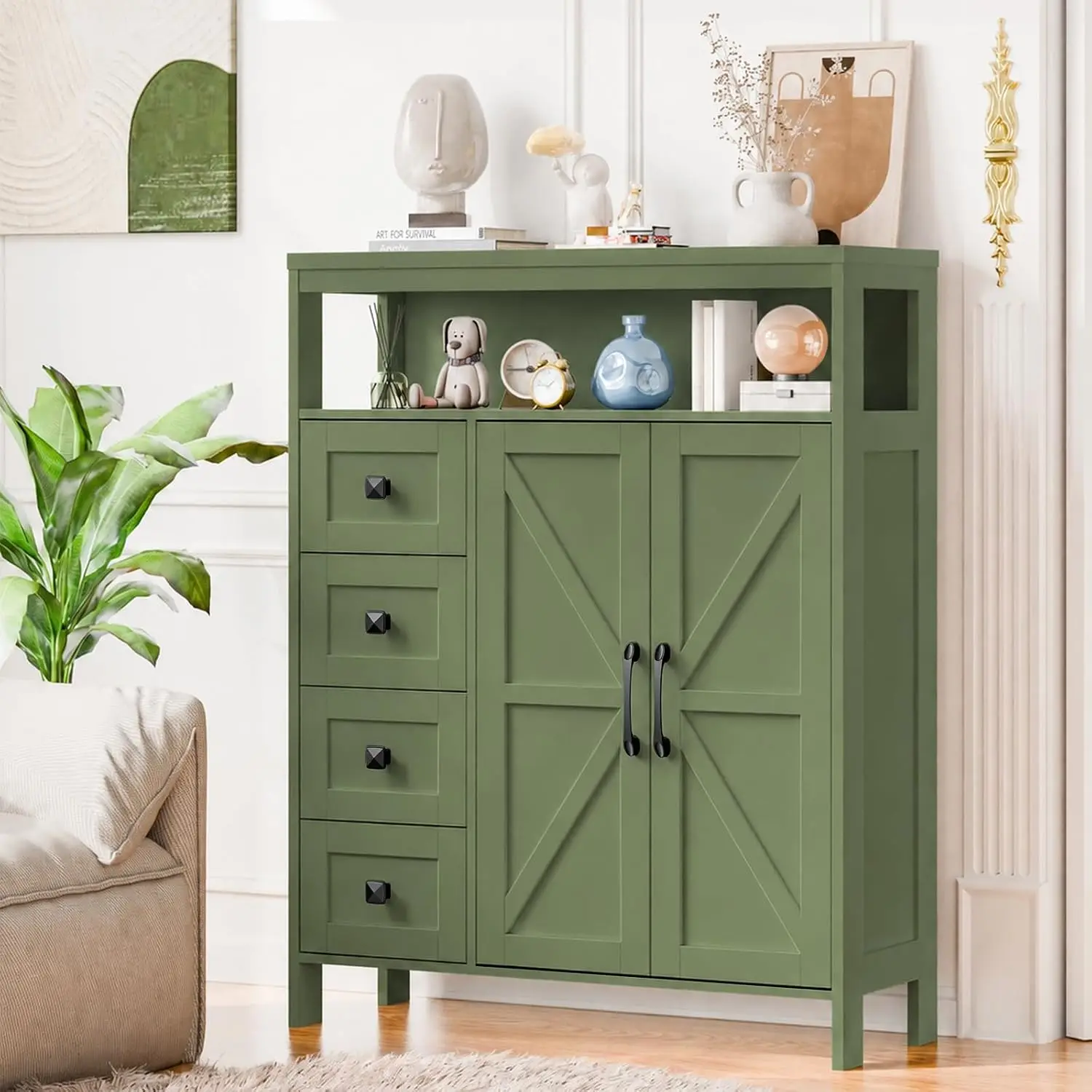 Farmhouse Storage Hutch 1