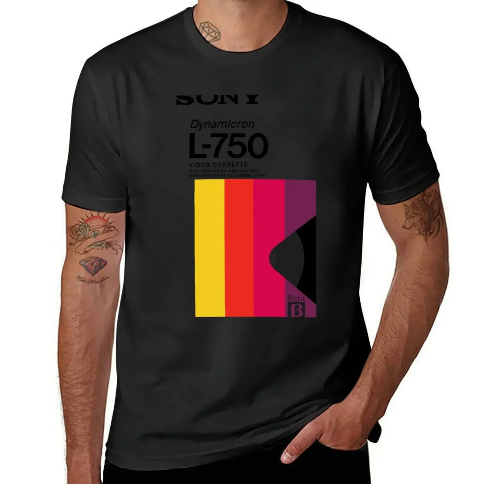 

Betamax T-Shirt boys animal print customizeds mens cotton t shirts